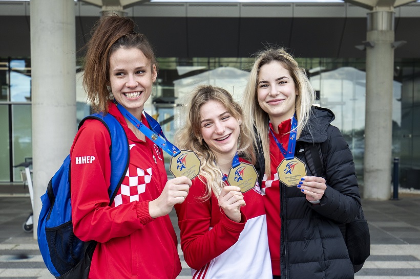 TAEKWONDO Europske prvakinje stigle su kući