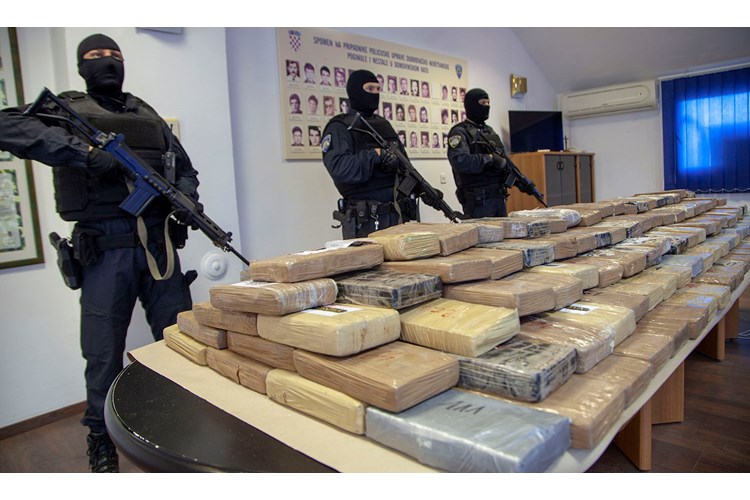 Zapljena 575 kilograma kokaina u Pločama među najvećima u hrvatskoj povijesti