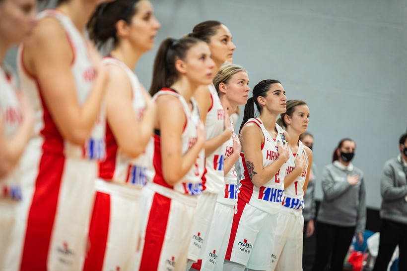 Hrvatske košarkašice uvjerljive protiv Crne Gore