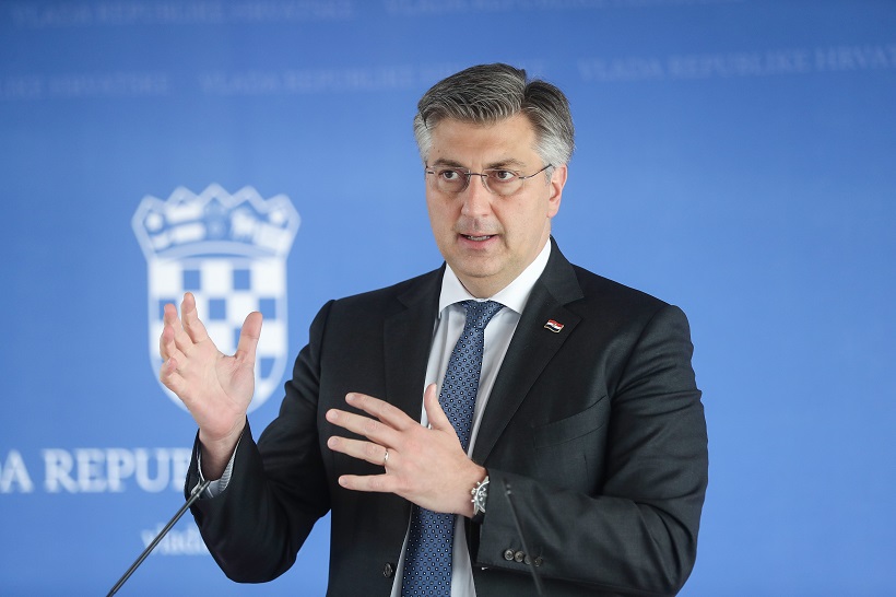 Zagreb: Andrej Plenković dao izjavu nakon sjednice Užeg kabinata Vlade