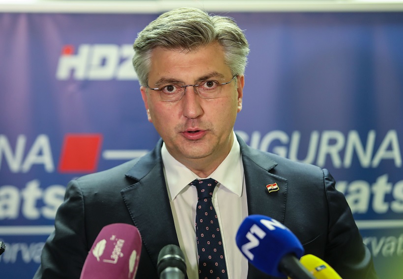 Zagreb: Andrej Plenković dao izjavu nakon sjednice Predsjedništva HDZ-a