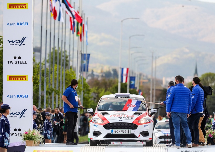 Zagreb: Ceremonijalni start WRC Croatia Rally 2021.