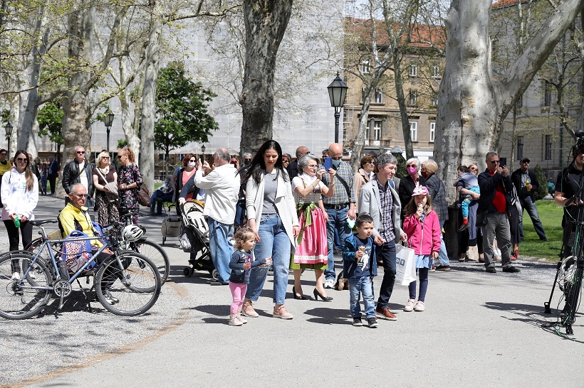 Novi Projekt Turističke Zajednice Grada Zagreba Počeo Je Na Zrinjevcu