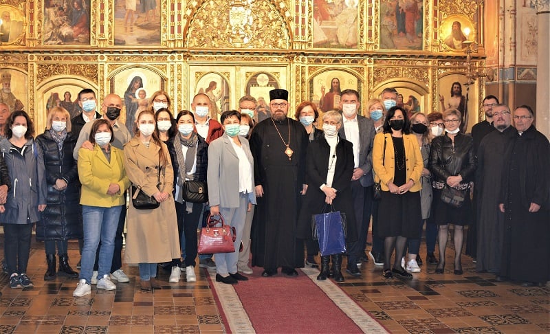 Članovi Hrvatskog katoličkog liječničkog društva pohodili grkokatoličku katedralu u Križevcima