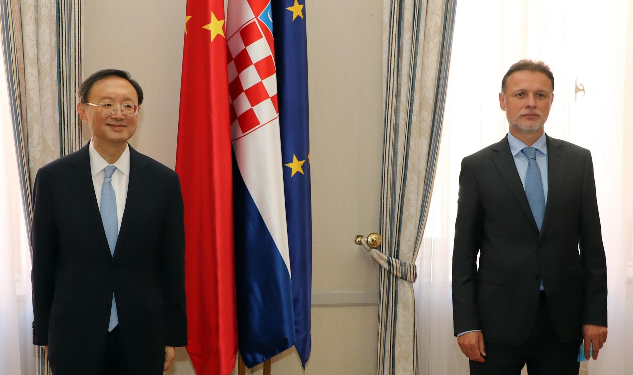 Jandroković se sastao s Jiechijem: Hrvatsko-kineski odnosi su dobri i prijateljski
