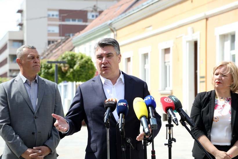 Predsjednik RH Zoran Milanović obišao je Sisak