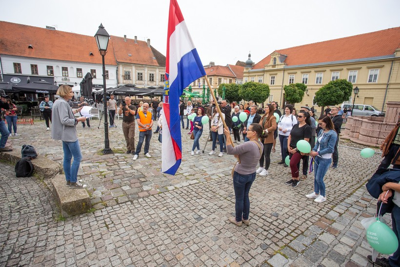 Svjetski prosvjed za slobodu u Osijeku