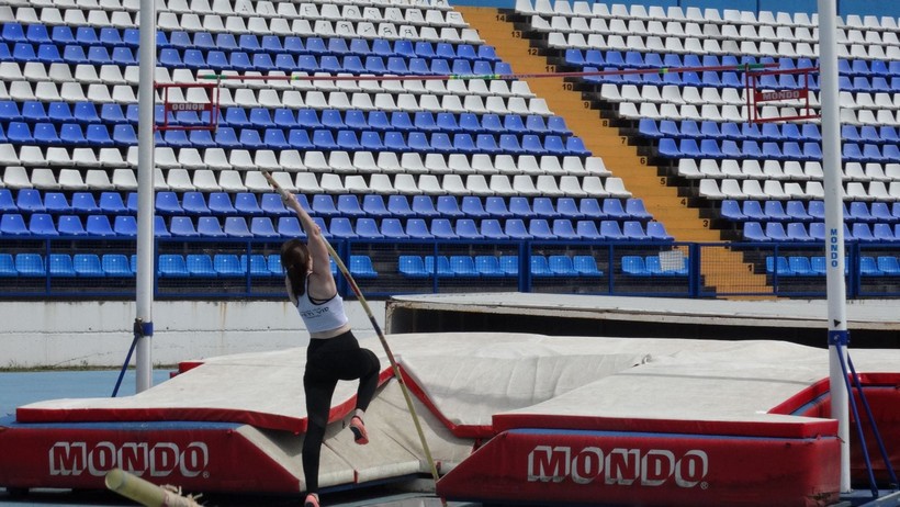 Greta Dautanec, mlada i perspektivna atletičarka iz Vrbovca izjednačila svoj osobni rekord