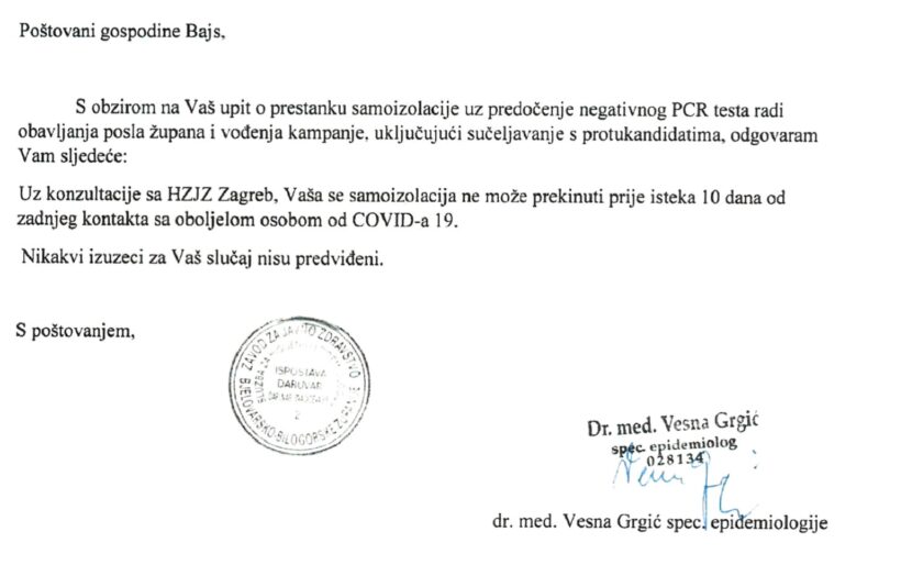 izjava bajs