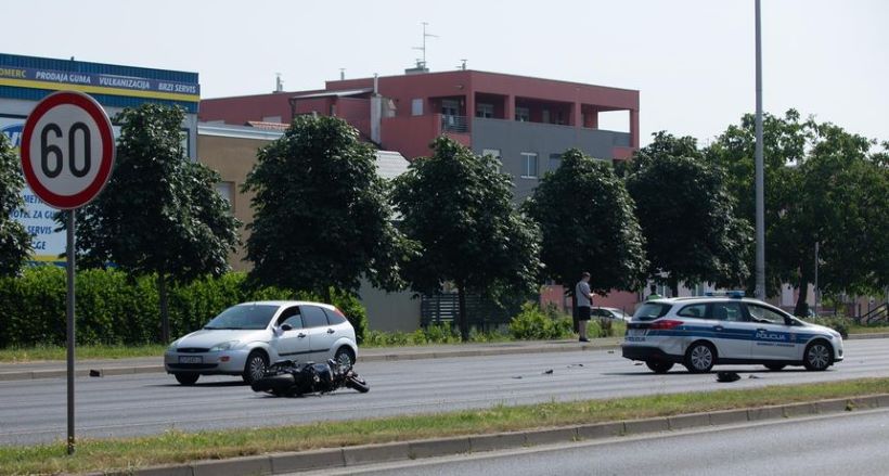 Policija objavila ključne činjenice o nesreći na Zagrebačkoj aveniji: Kojom brzinom se kretao motociklist?
