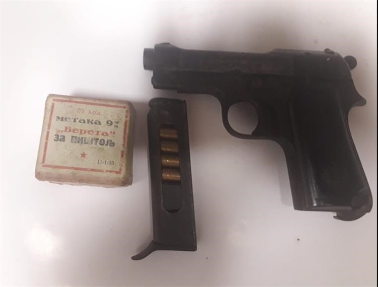 Osoba s koprivničkog područja predala pištolj i 34 komada pištoljskog streljiva
