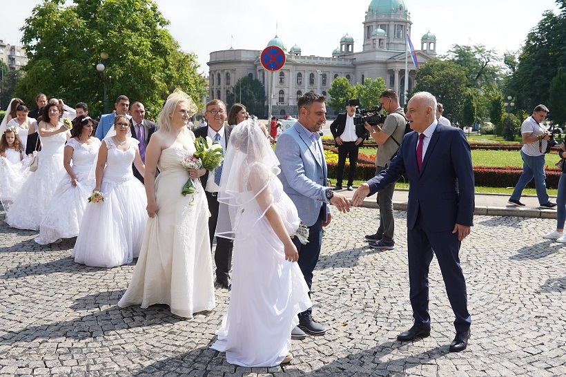 Beograd: Nakon godinu dana pauze, ponovo održano Kolektivno vjenčanje