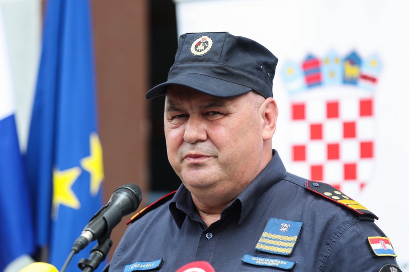 Zagreb: Svečana primopredaja 15 vatrogasnih vozila u Državnoj vatrogasnoj školi