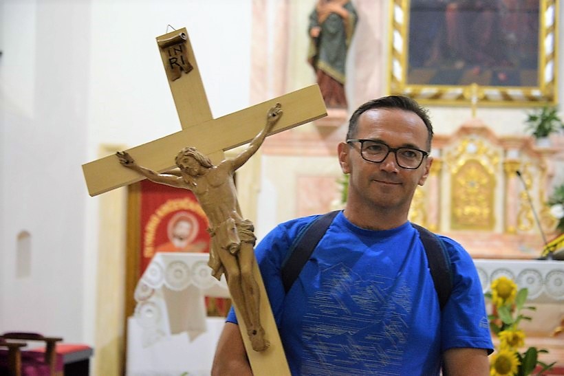 HODOČAŠĆE U MARIJU BISTRICU Križevčanin Franjo Orak: Uz Gospodina je sve moguće pa i hodočašće odradimo s lakoćom