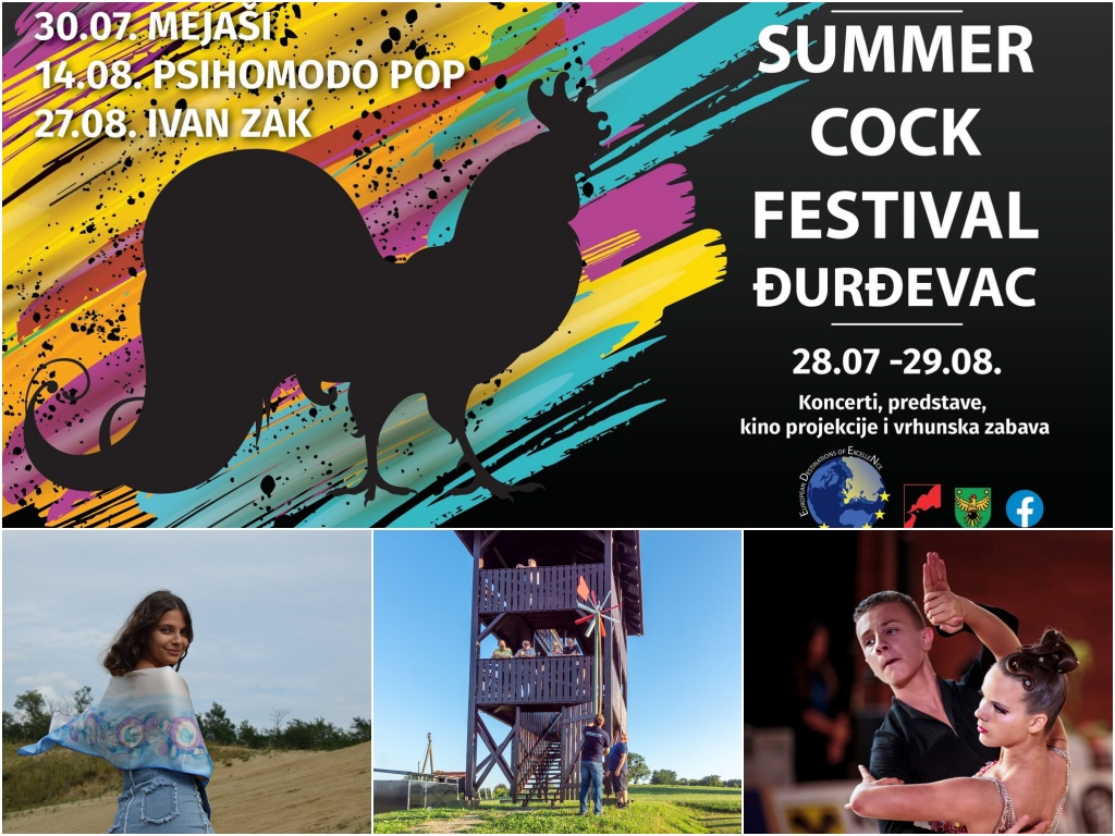 Četvrti vikend Summer Cock festivala donosi zanimljiv kulturni program