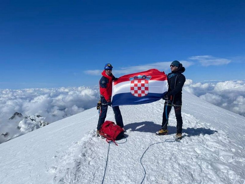 🖼️|🎦 Križevčanin Tomislav Leskovar nakon uspona na Mont Blanc: ‘Došli smo na vrh sa knedlom u grlu i suzom u oku’