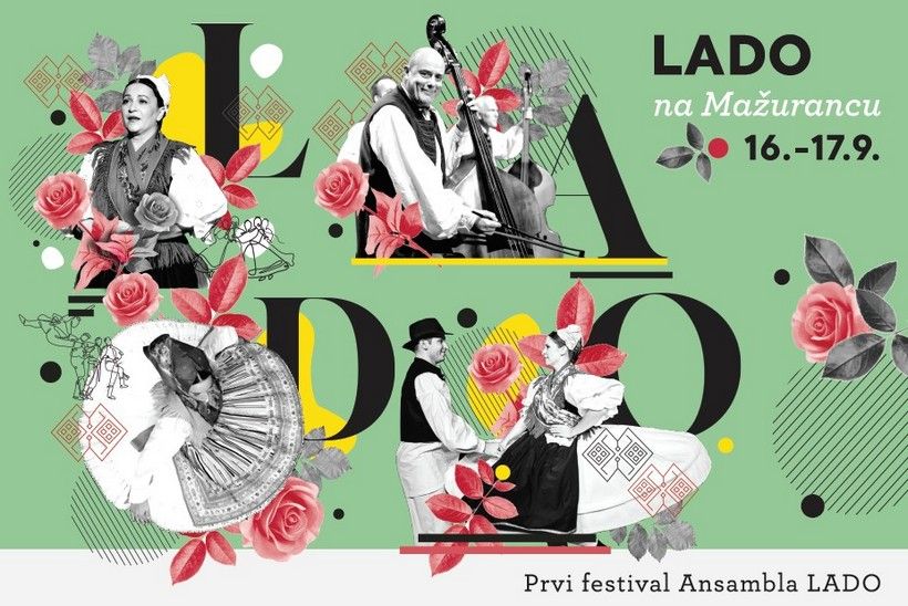 Prvi festival u organizaciji Ansambla LADO 16. i 17. rujna; LADO na Mažurancu