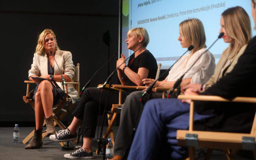 Panel Aktivirajmo Promjene Nevena Rendeli, Sandra Benčić, Jelena Veljača, Vesna Blašković Photo Kristina Štedul Fabac Pixsell