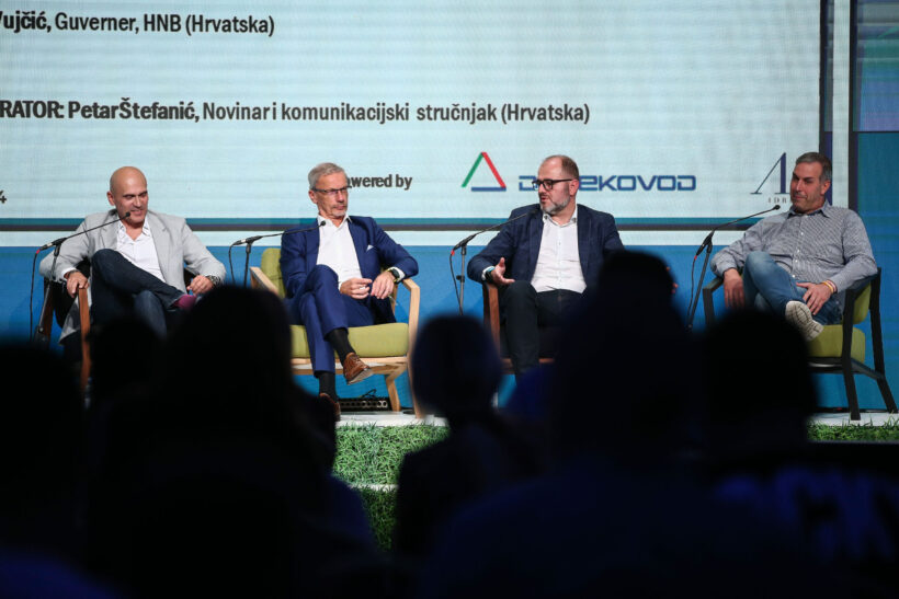 Panel Što te ne ubije to te ojača_Ante Grbeša, Boris Vujčić, Tomislav Rosandić i Hrvoje Josip Balen_photo Matija Habljak - Pixsell