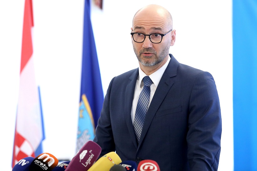 Zagreb: Predsjednik Gradske skupštine Joško Klisović održao konferenciju za medije