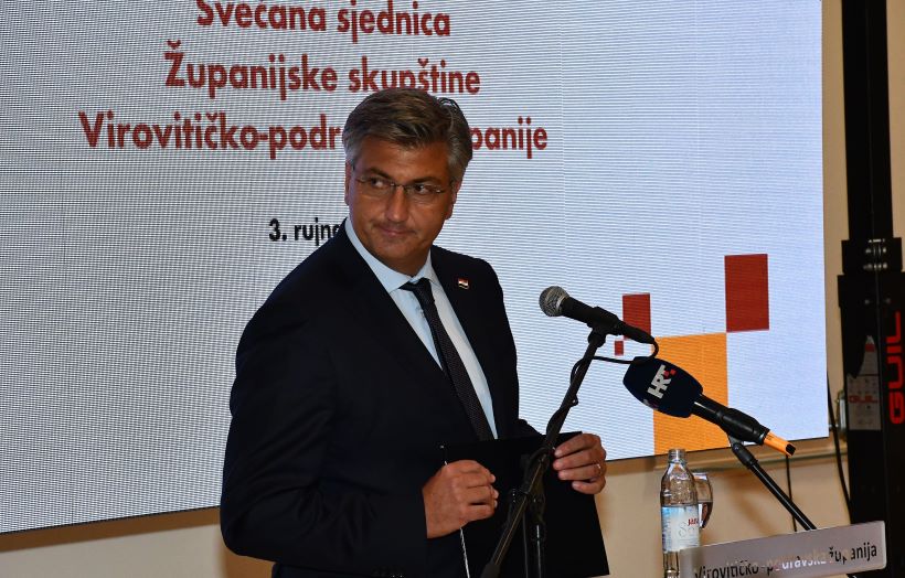Premijer pohvalio Virovitičko-podravsku županiju zbog dobrog povlačenja EU novca