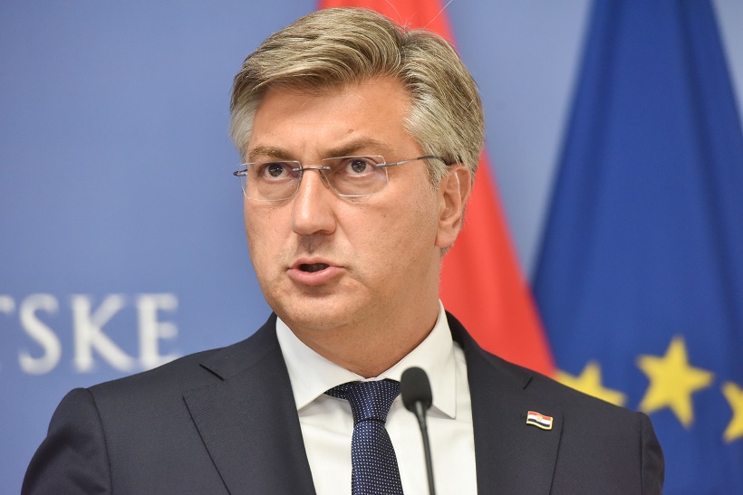 Zagreb: Nakon sastanka premijer Plenković i general Miljavac dali izjave za medije