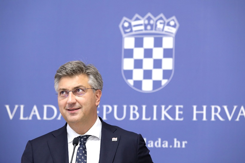 Zagreb: Andrej Plenković Dao Izjavu Medijima Nakon Sjednice Znanstvenog Savjeta