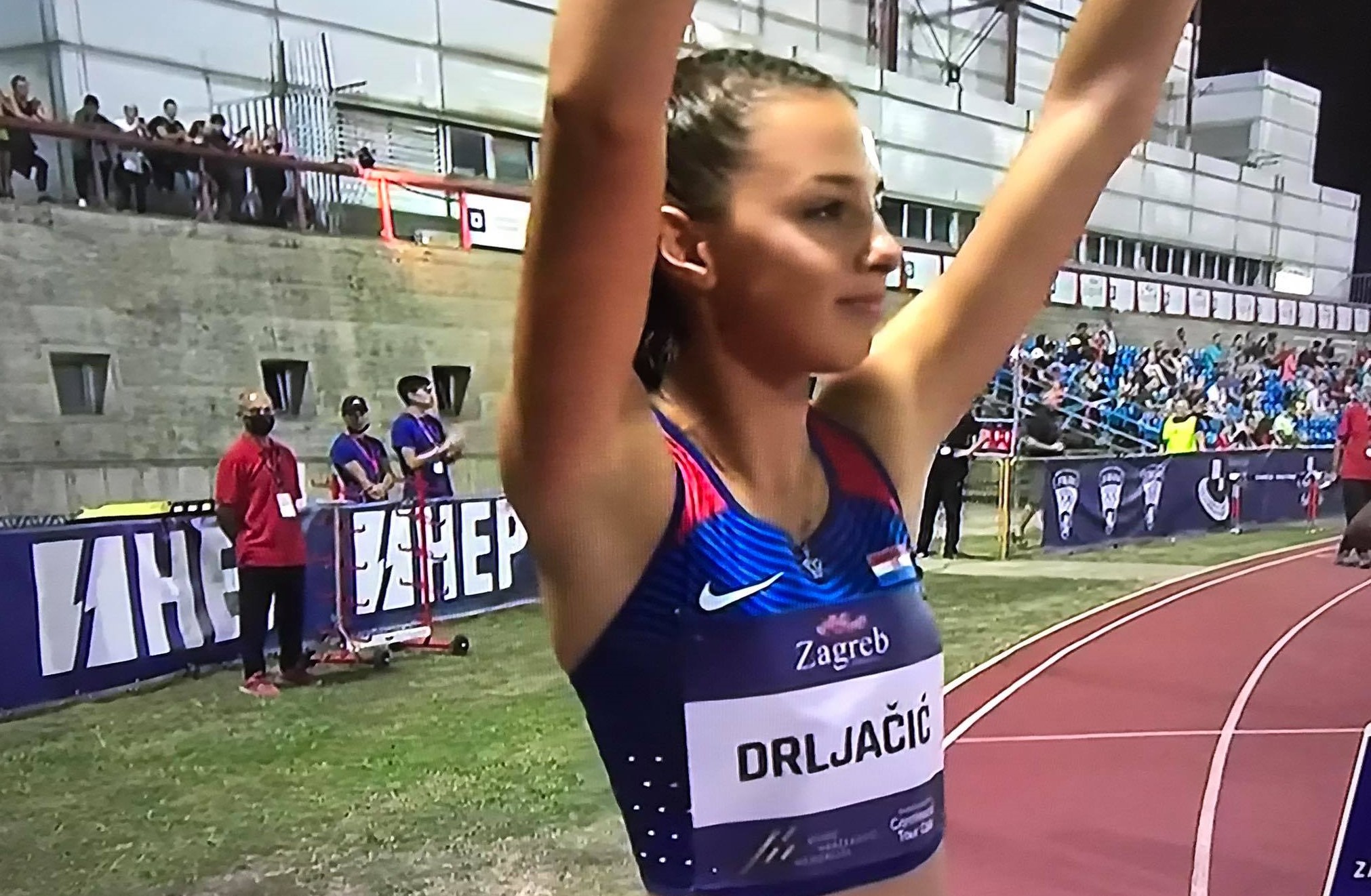 Veronika Drljačić prvi puta trčala 800 metara i osvojila sedmo mjesto