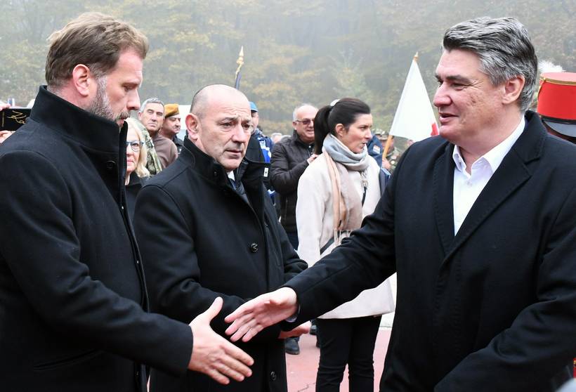 Predsjednik Milanović Sudjelovao Na Obilježavanju Obljetnice Trokut Novska