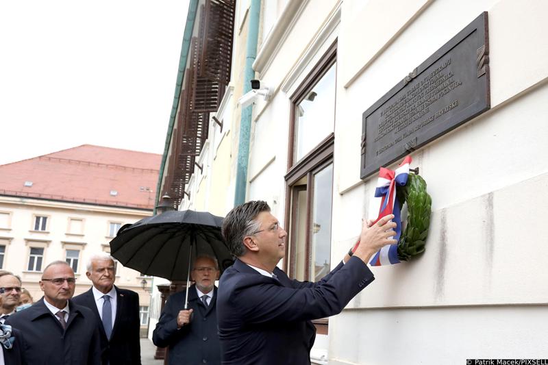 Plenković o raketiranju Banskih dvora: Presudni trenuci za slobodu RH