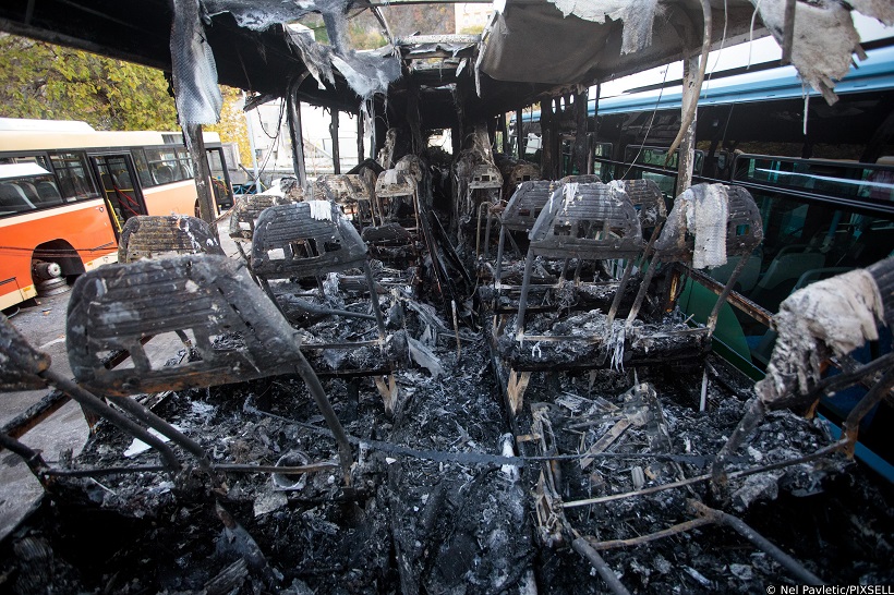 Nakon požara jednog, četiri autobusa Autotroleja na dodatnom pregledu