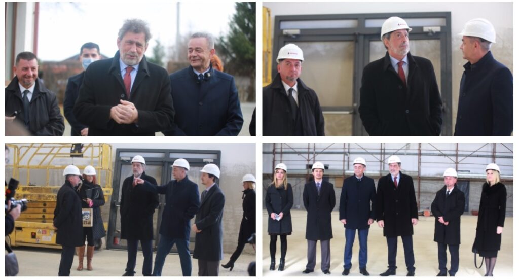 [FOTO/VIDEO] Ministar Radovan Fuchs obišao radove na izgradnji nove školsko-sportske dvorane u Svetom Petru Orehovcu