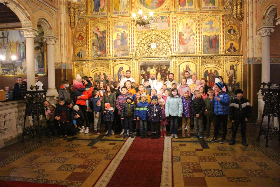 Blagdan sv. Nikole u grkokatoličkoj katedrali Presvete Trojice u Križevcima