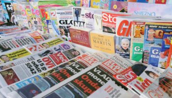 19.03.2015., Sibenik - Novine na kiosku.Photo: Hrvoje Jelavic/PIXSELL