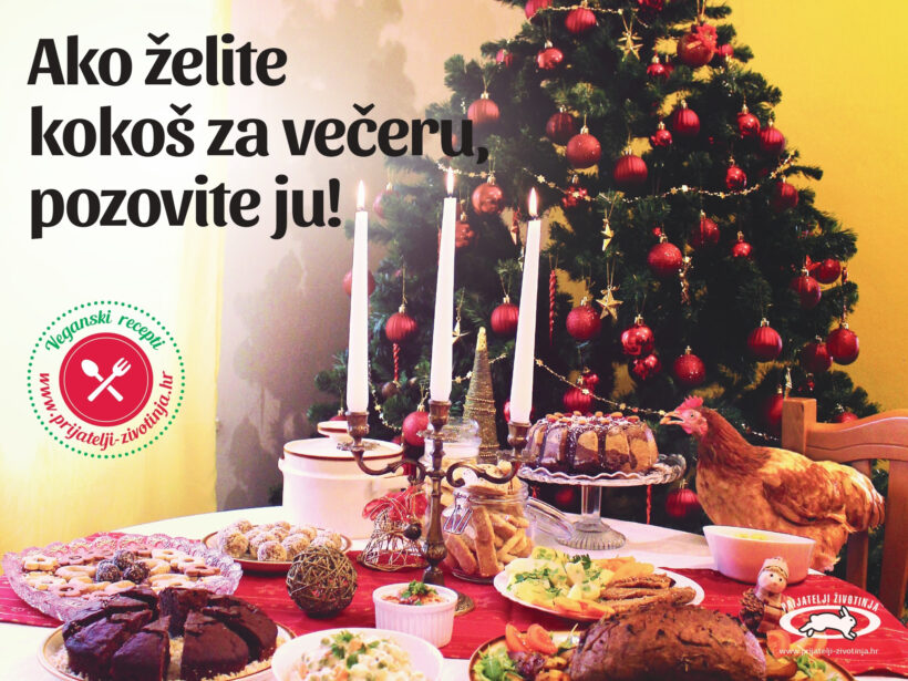 Veganski blagdani za svakoga: ‘Ako želite kokoš za večeru, pozovite ju!’