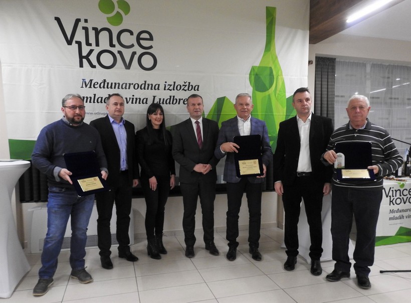 Proglašeni šampioni i dodijeljena zlatna priznanja najboljima na 29. izložbi mladih vina u Ludbregu