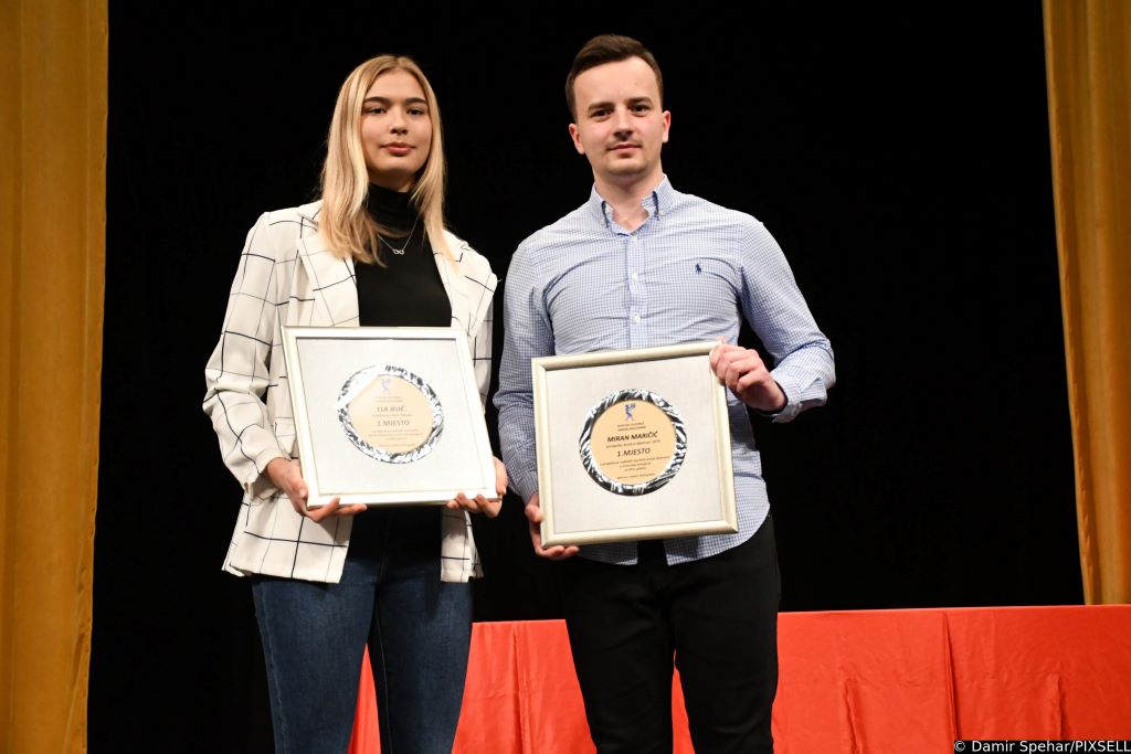 Ela Jelić i Marin Maričić proglašeni su najboljim sportašima za 2021. godinu