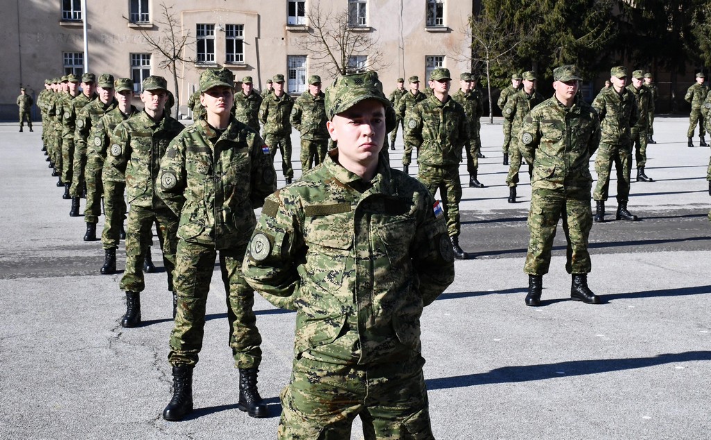 Požega: Predsjednik Zoran Milanović na svečanosti polaganja prisege 33. naraštaja vojnih ročnika