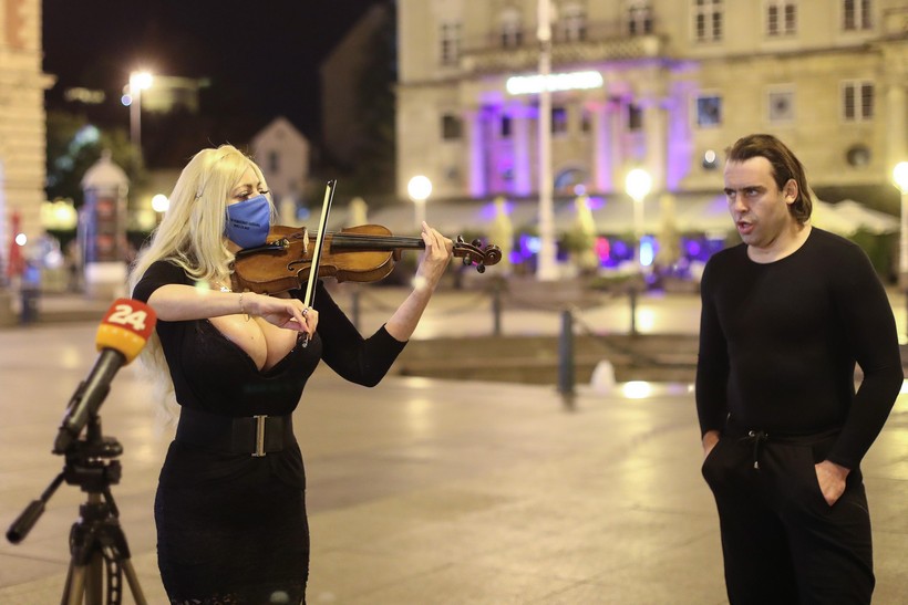 Zagreb: Violinistica Bianca Kolompar