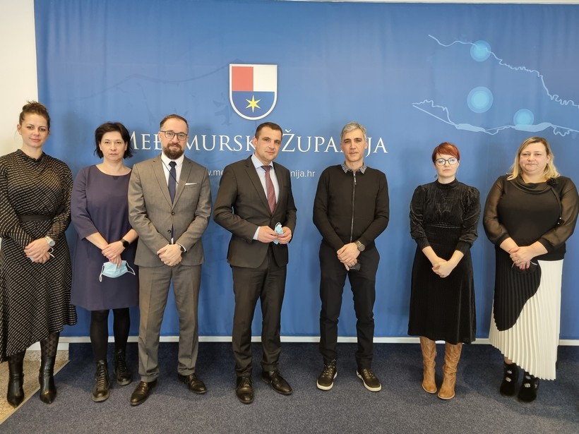 Župan Posavec sa suradnicima i direktorom tvrtke AK Gašparić Alenom Gašparićem