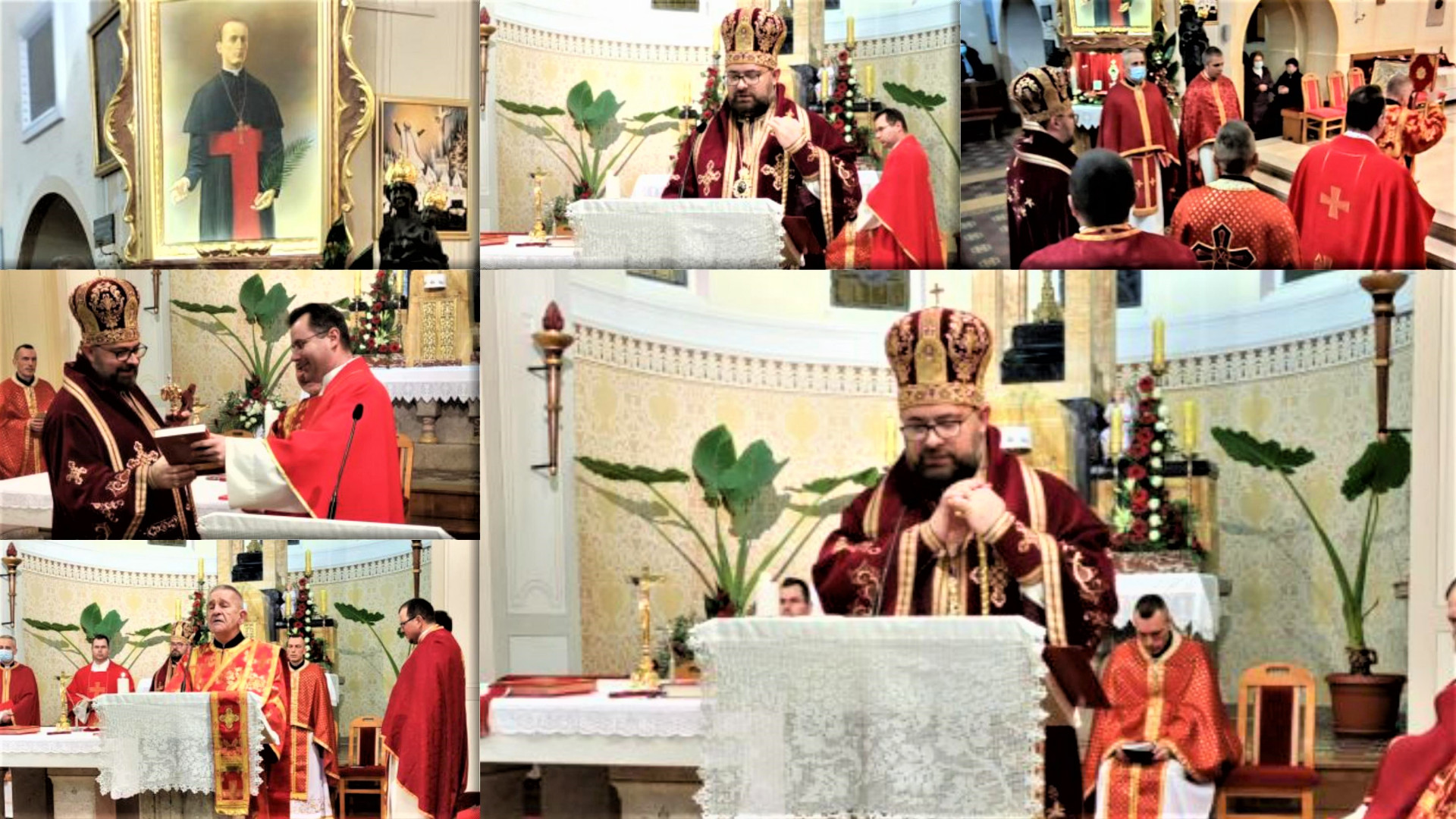 Vladika križevački mons. Milan Stipić predvodio liturgiju u Krašiću trećega dana devetnice uoči Stepinčeva