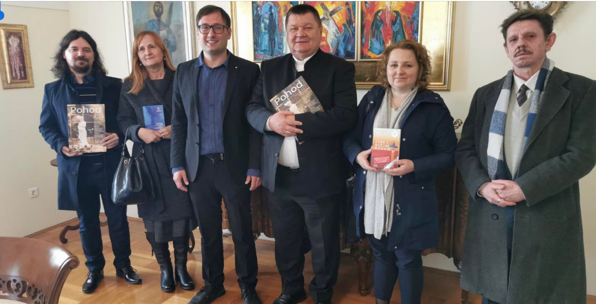 Biskup Huzjak primio predstavnike udruge „Hrvatska za Život“ i inicijative „40 dana za život“