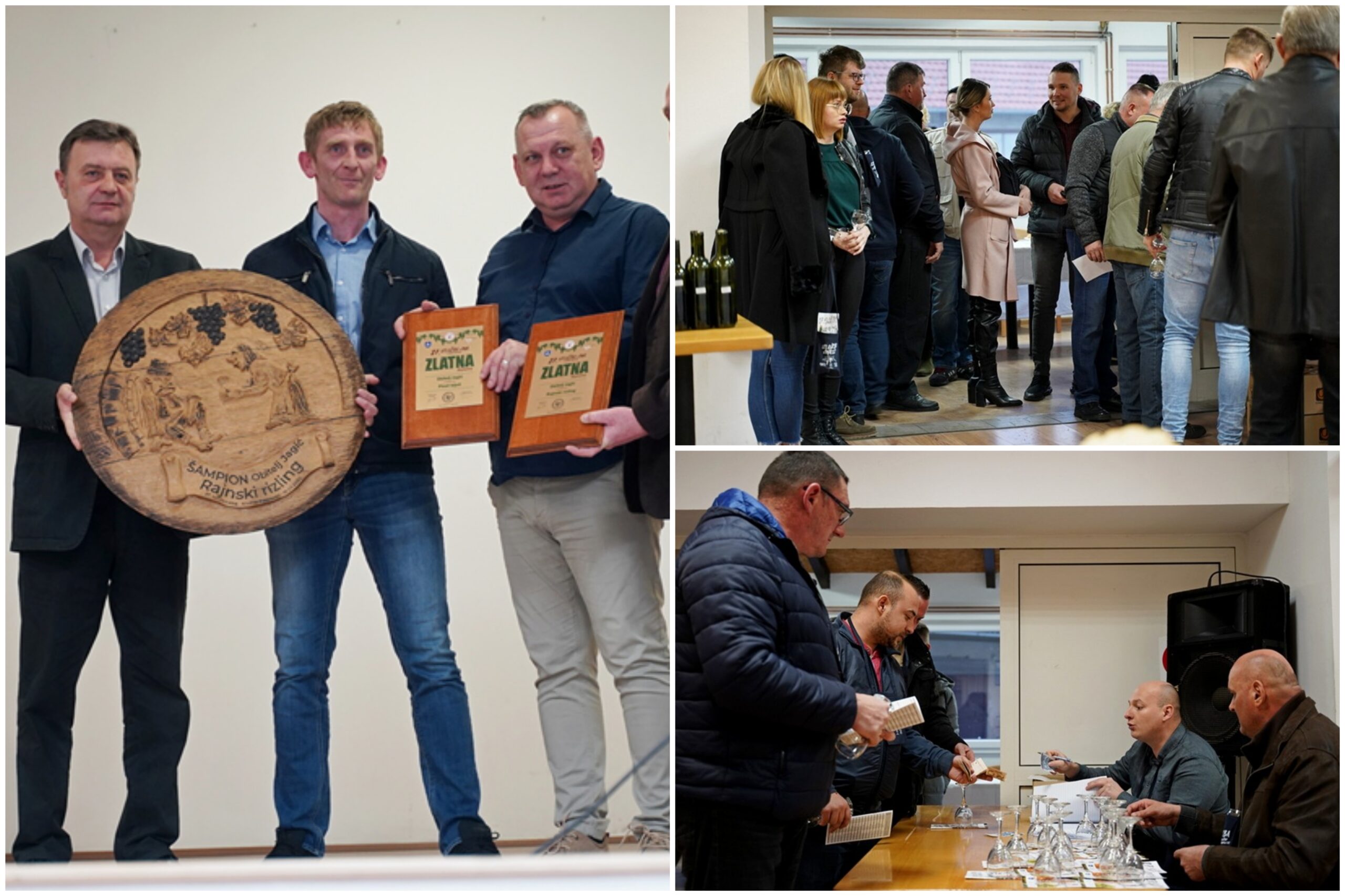 [FOTO/VIDEO] Rajnski rizling obitelji Jagić šampion 27. Izložbe vina u Kloštru Podravskom