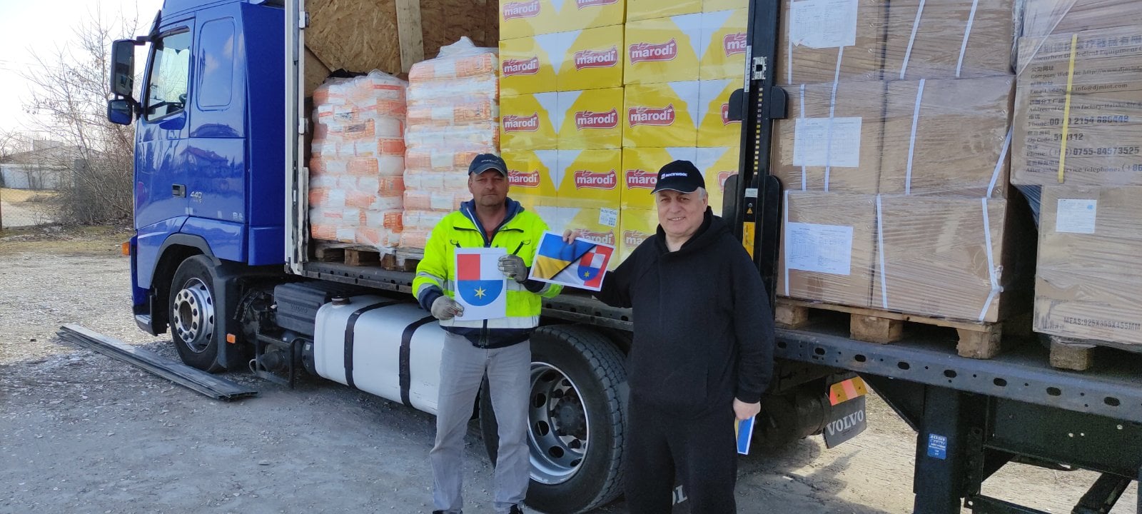 Iz Međimurja otpremljeno deset tona humanitarne pomoći Ukrajini