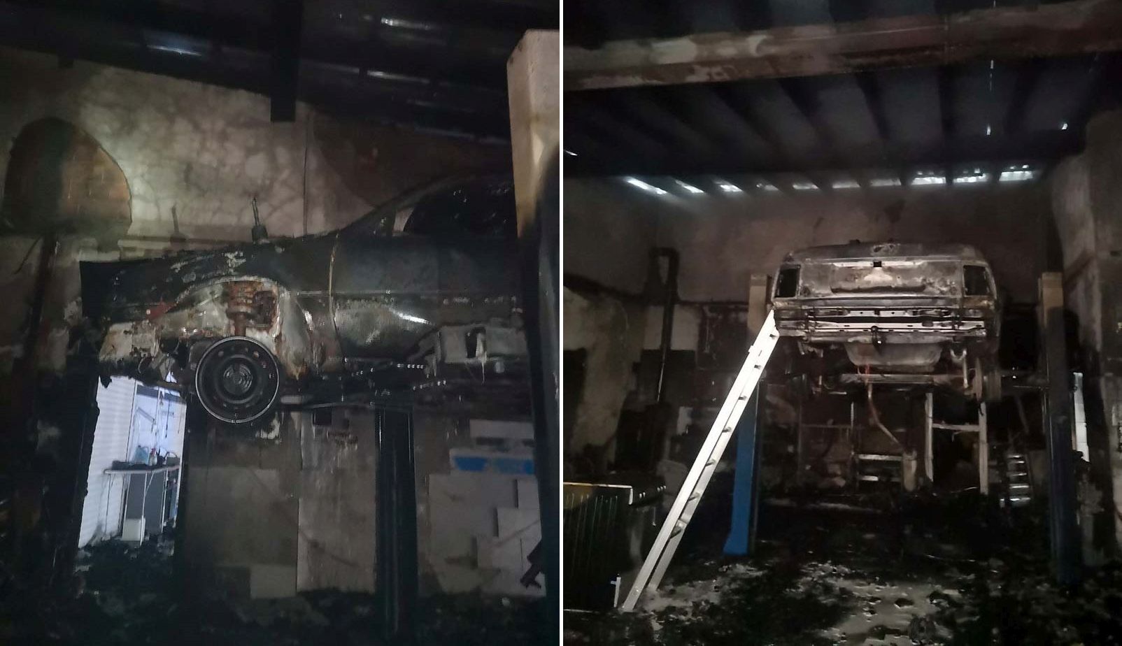 [FOTO/VIDEO] Rezao ispušnu cijev automobila pa zapalio sve oko sebe! Muškarac završio u bolnici