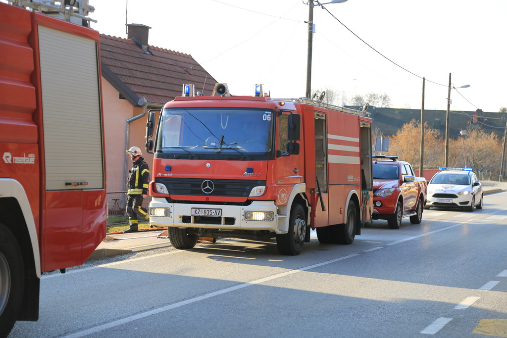 Policija utvrdila uzrok i nastalu štetu u požaru obiteljske kuće u Križevcima