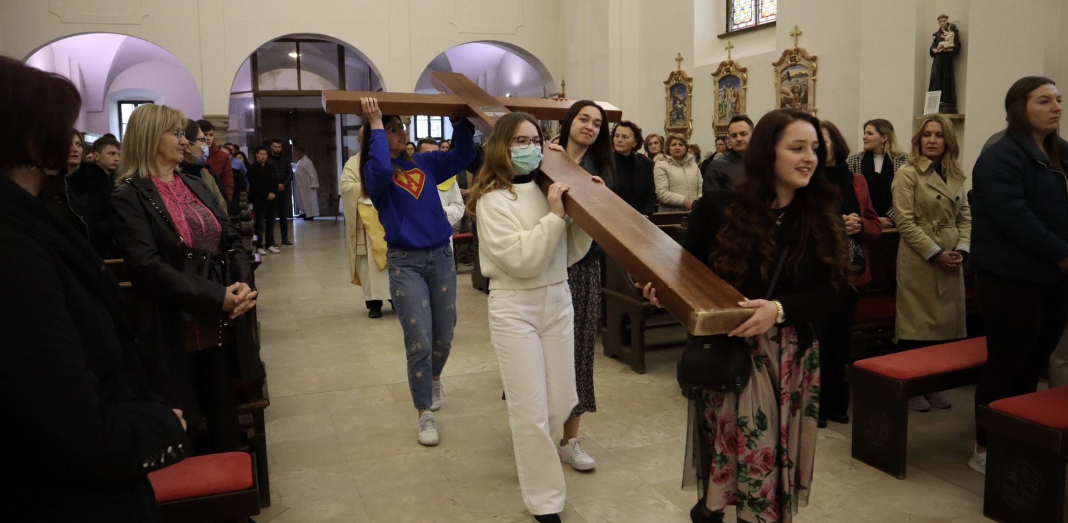 Križ SHKM-a nastavlja obilaziti župe Bjelovarsko-križevačke biskupije