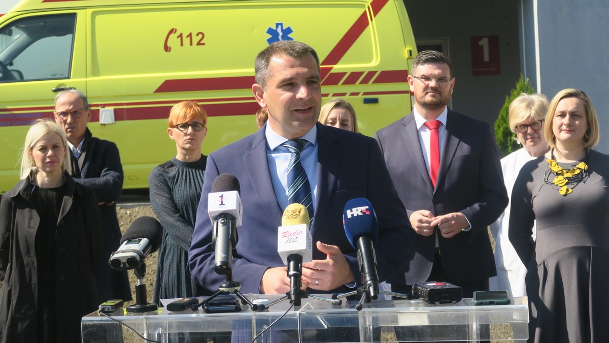Posavec: U pet godina županija u zdravstvo uložila 300 milijuna kuna