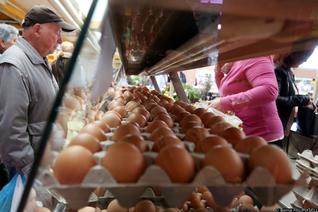 tržnica jaja