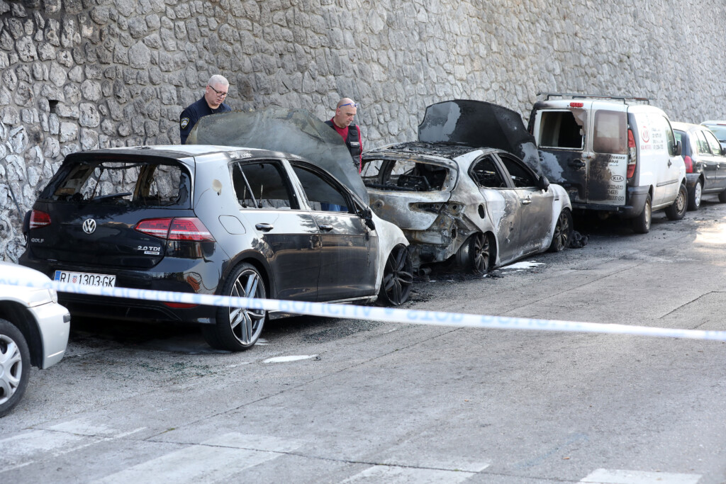 U eksploziji i požaru oštećeno više vozila, policija isključila tehnički uzrok